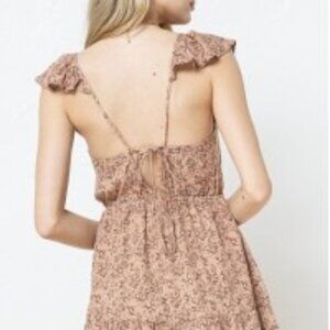 Floral Flowy Romper